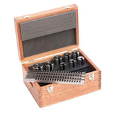 Hassay Savage Keyway Broach Set Hassay Savage Metric Plain Broach Set #12-E